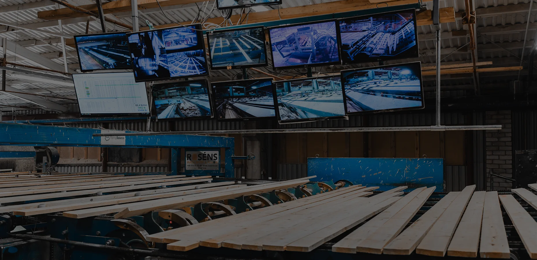 Sawmill production line